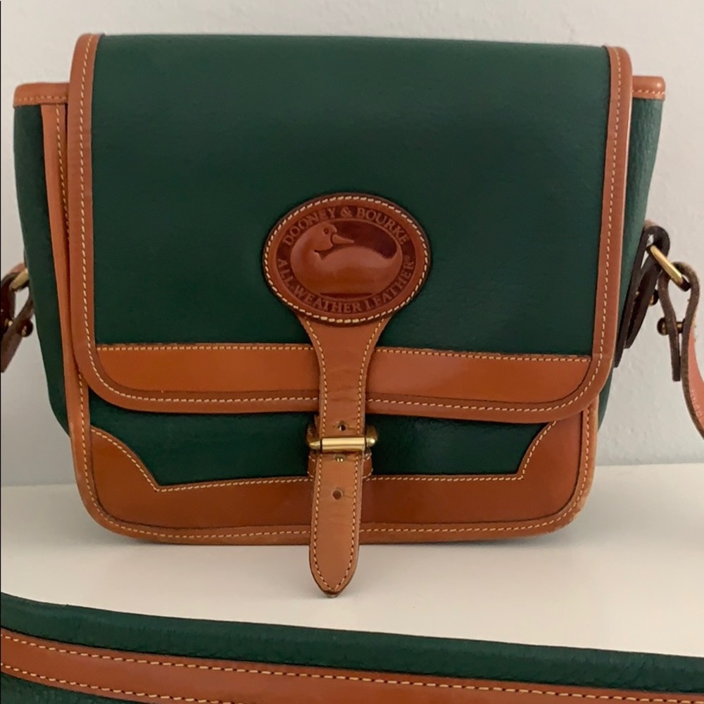 All-weather leather Dooney & Bourke purse.